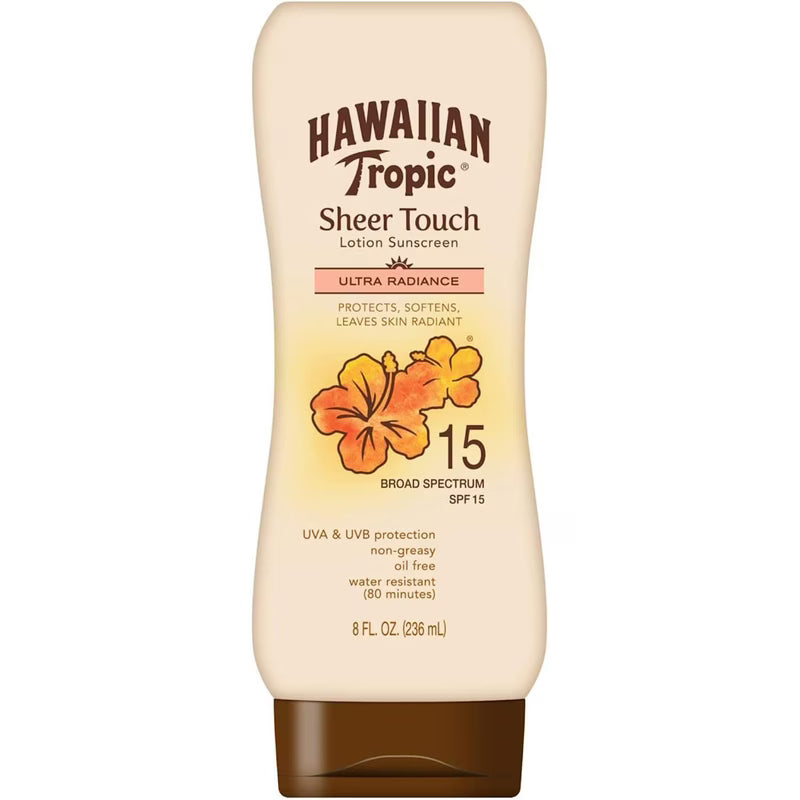 Hawaiian Tropic Sheer Touch Sunscreen Lotion SPF 15