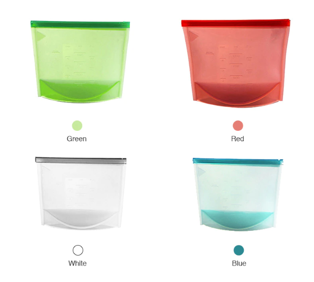 Reusable Silicone Bags