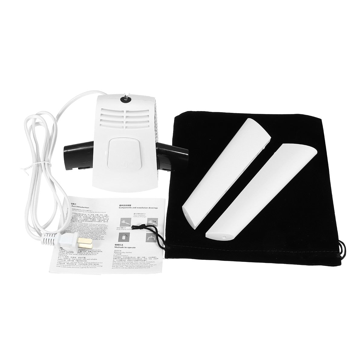 2 in 1 Electric Breeze Clothes Drying Hanger