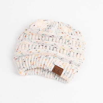 Soft Knit Beanie That's PERFECT for Ponytails & Buns