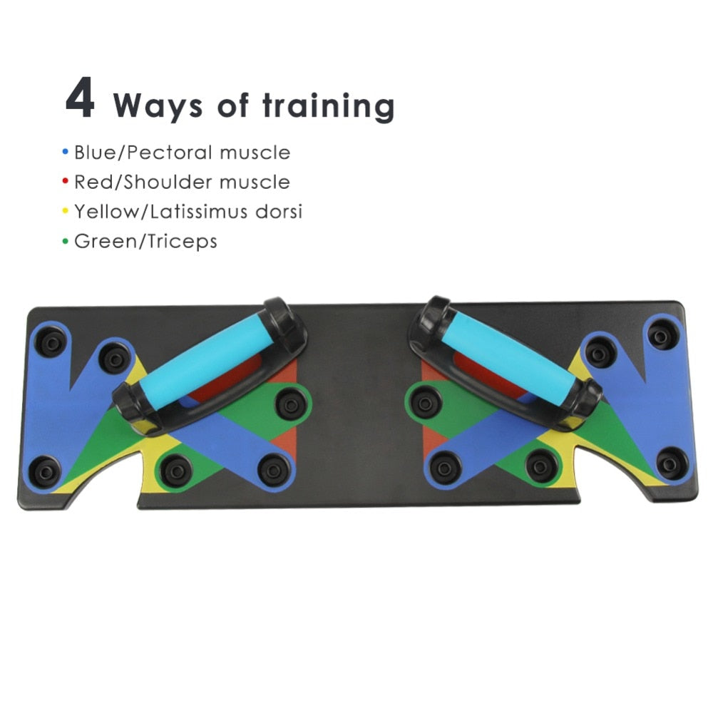 PUSH UP BOARD 9 IN 1 SYSTEM