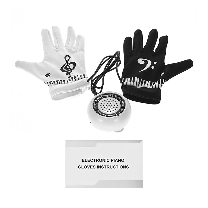 Electronic Piano Gloves