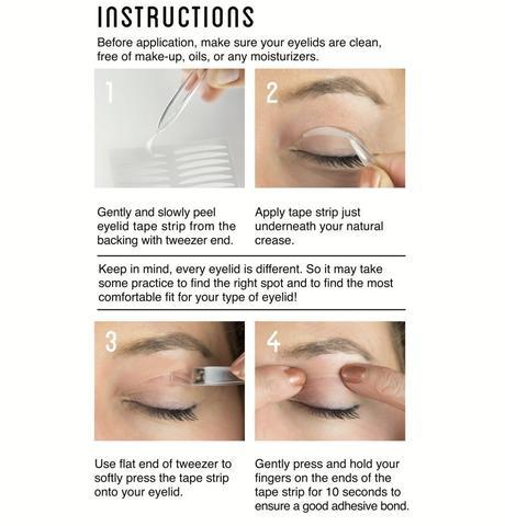 64 Pcs Instant Eye Lift Eyelid Tape