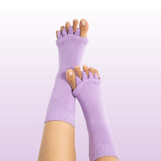 Light Purple Foot Alignment Socks