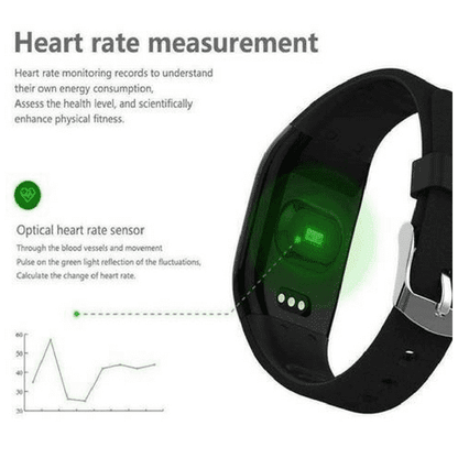 #1 Blood Pressure Smart Watch - Heart Rate, Blood Oxygen, Sleep, Fitness Tracker