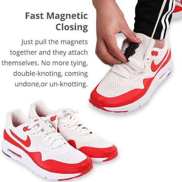 Magnetic Shoelaces