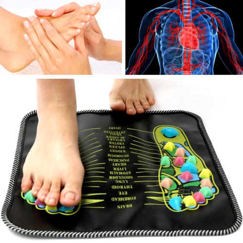 Feet Reflexology Cobblestones Mat - Promote Blood Circulation