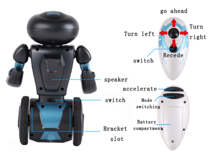 Intelligent Humanoid Self-Balancing Robot - Remote Control - For Age 3 and up