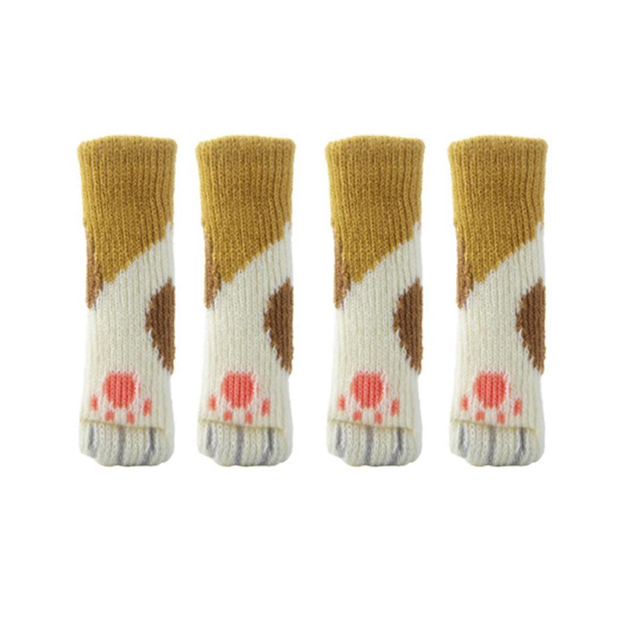 Kitty Paw Chair Socks