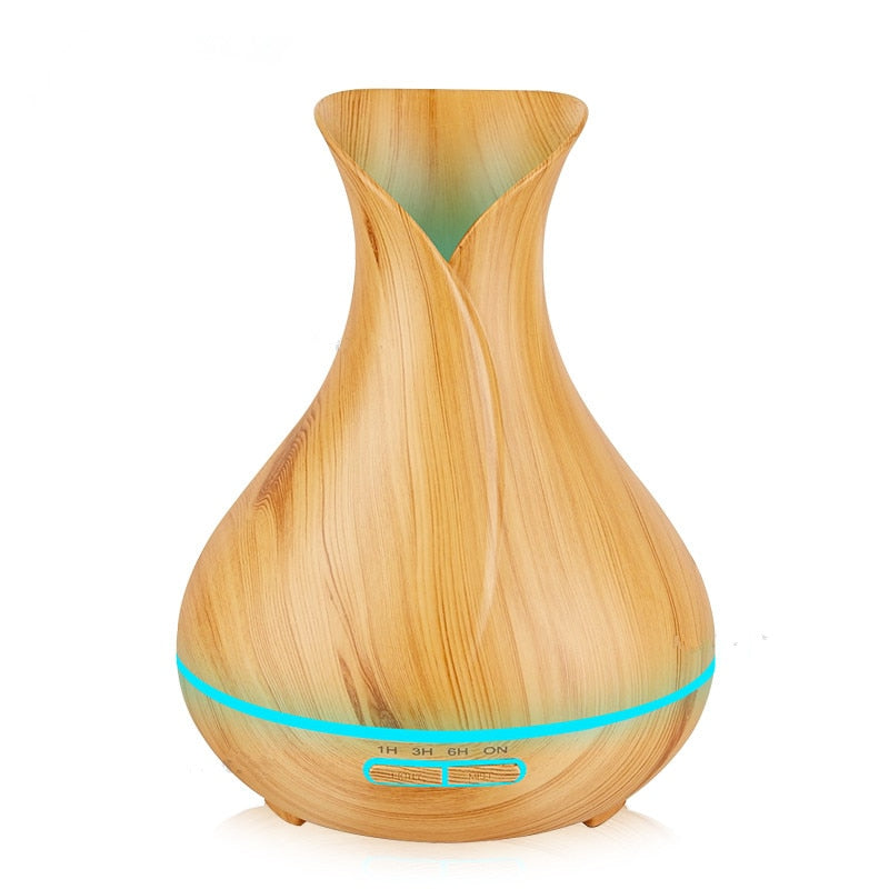 400mL Essential Oil Diffuser and Humidifier w/ Mood LED Lights