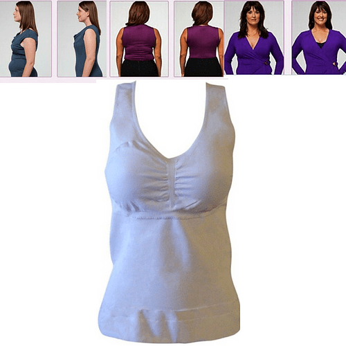 Women's Magic Slimming Undershirt - Slims down instantly in any outfit - Clearance