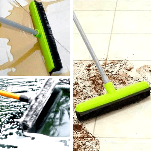 Multi-Surface Rubber Broom