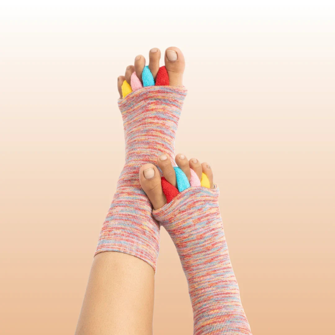 Multi Colour Foot Alignment Socks
