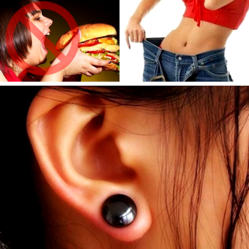 #1 Magnetic Slimming Stud Earrings - Magnet Therapy For Weight Loss