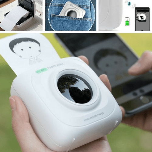Mini Portable Wireless Phone Photo Printer
