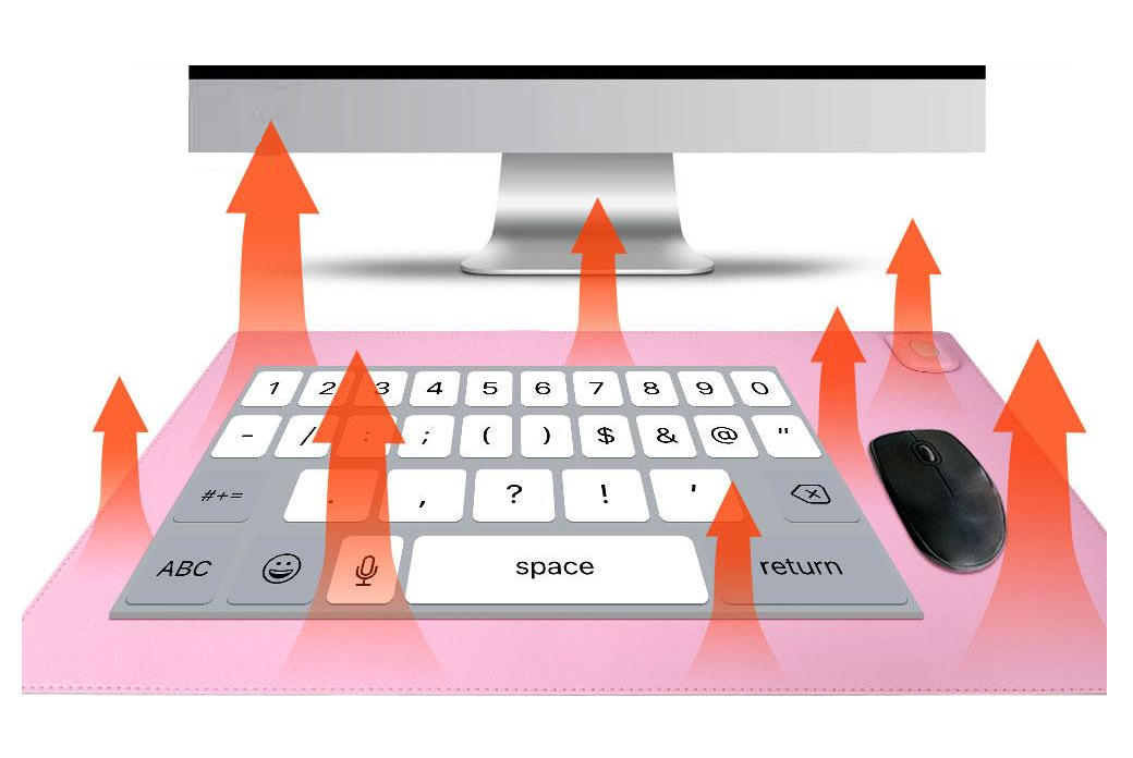 Original Electric Heating Desk Pads - Waterproof