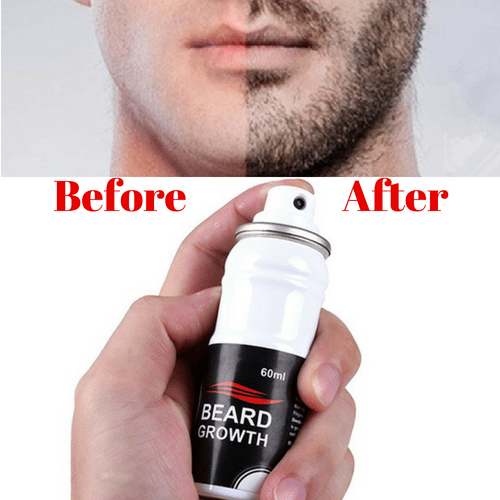 #1 Beard Growth Oil Spray - Facial Hair Grower