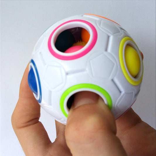 Rainbow Puzzle Ball