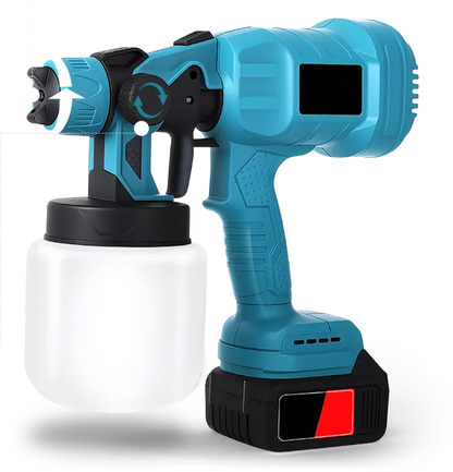 Wireless electric paint sprayer