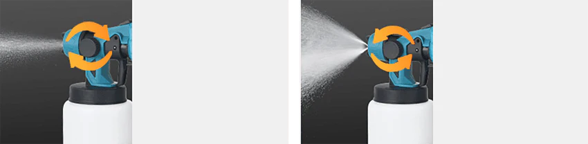 Wireless electric paint sprayer