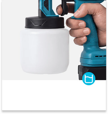 Wireless electric paint sprayer