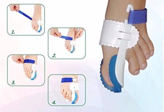 #1 Orthopedic Bunion Corrector Splints - Non-Surgical Relief & Treatment - Adjustable Pair
