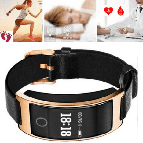 #1 Modern Blood Pressure Smart Watch Heart Rate Monitor - Digital