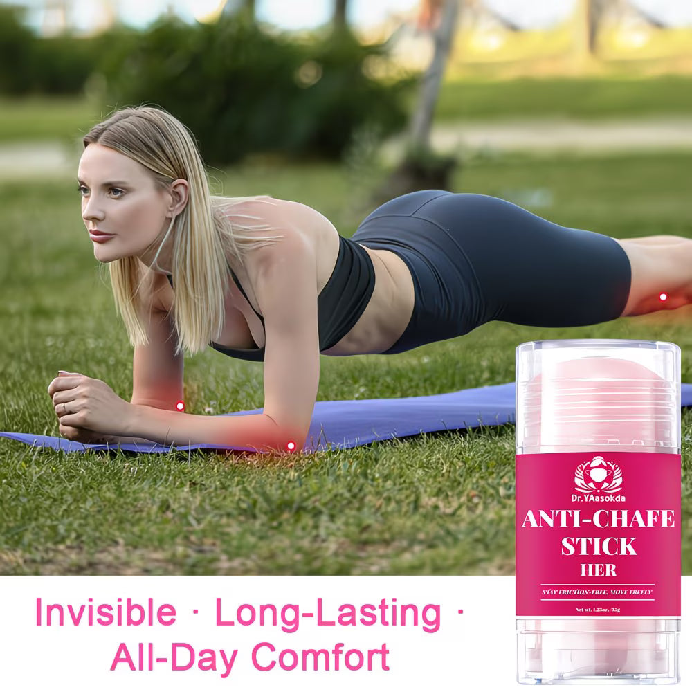 Women’s Anti-Chafe Stick – Friction Relief Balm for Thighs