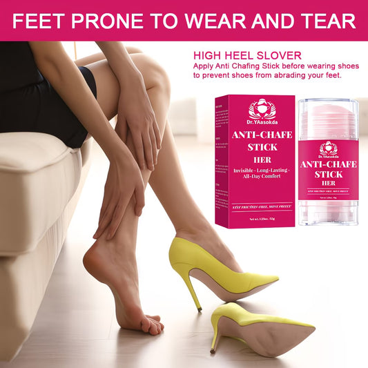 Women’s Anti-Chafe Stick – Friction Relief Balm for Thighs