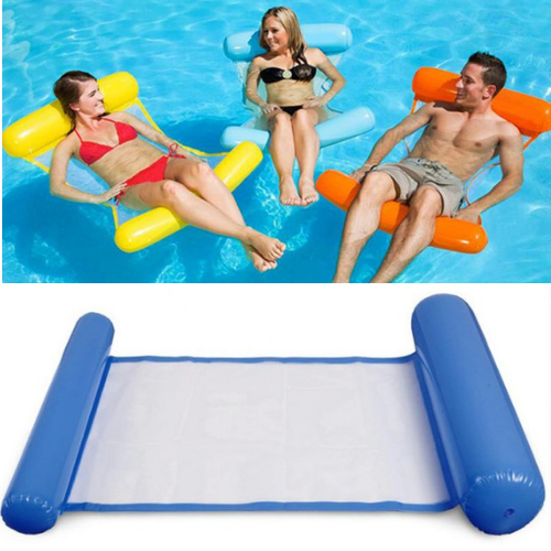 #1 Foldable Inflatable Floating Water Bed