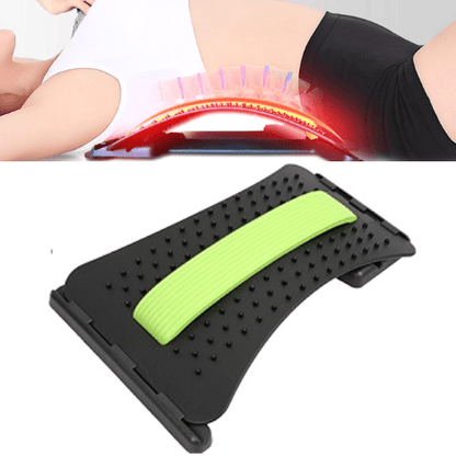 #1 Adjustable Back Stretcher - Back Pain Reliever