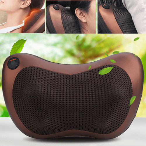 Infared Neck Massager Pillow - Electric Neck Massager - Portable