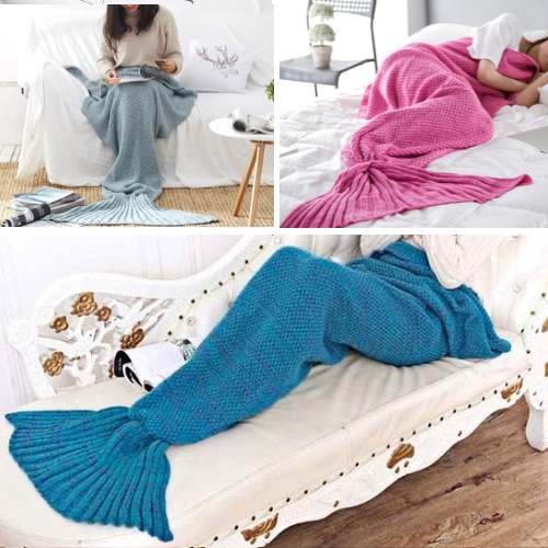 Mermaid Blanket - Mermaid Tail Blanket