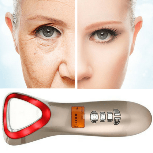 Facial Wrinkle Remover - Ultrasonic Vibration Massager