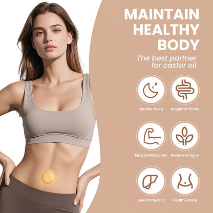 Castor Oil Patches for Navel