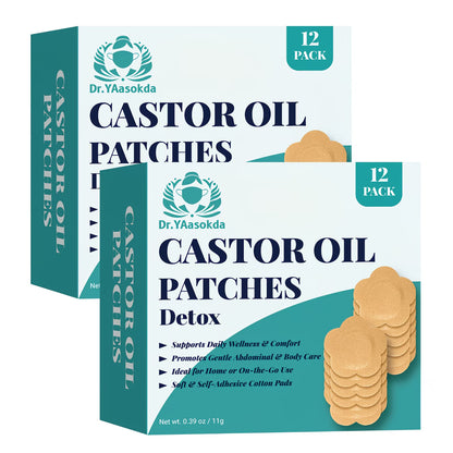 Castor Oil Patches for Navel
