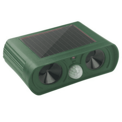 Solar Powered Ultrasonic Animal Repeller