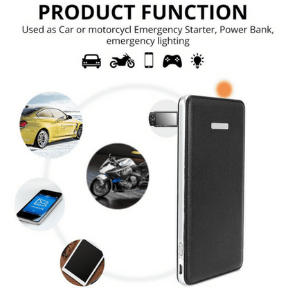 Mullti-Functional Jump Starter and Portable Power Bank