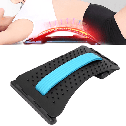 #1 Adjustable Back Stretcher - Back Pain Reliever