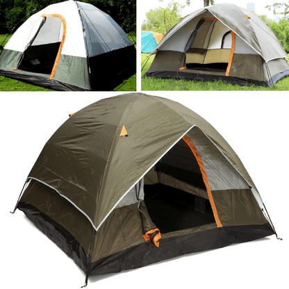 4 People Double Layer Tent - Outdoor Tent - Weather Resistant