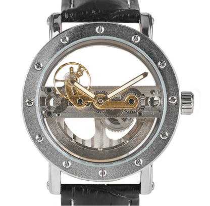#1 Mechanical Watch - Transparent Skeleton Self Winding Watch