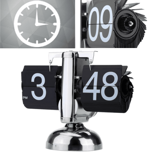 Vintage Flip Clock - Retro Digital Flip Clock