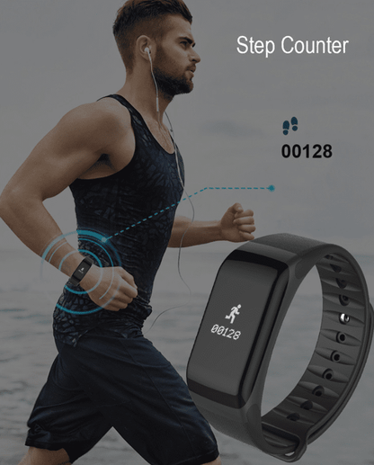 Blood Pressure Smart Wristband - Heart Rate, Blood Oxygen, Sleep Tracker - Special