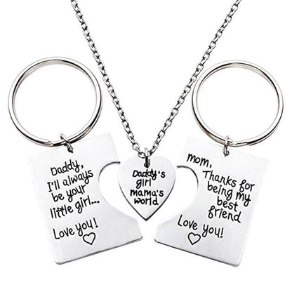 Daddy's Girl Momma's World 3 Piece Set