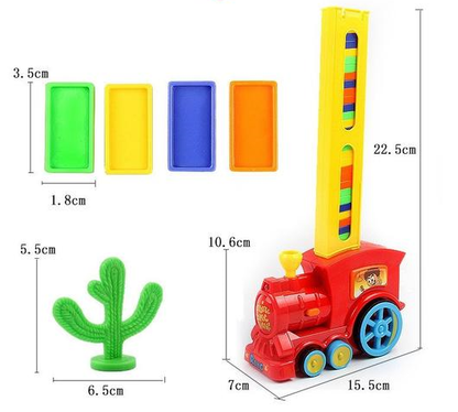 The Original Automatic Domino Laying Toy Train