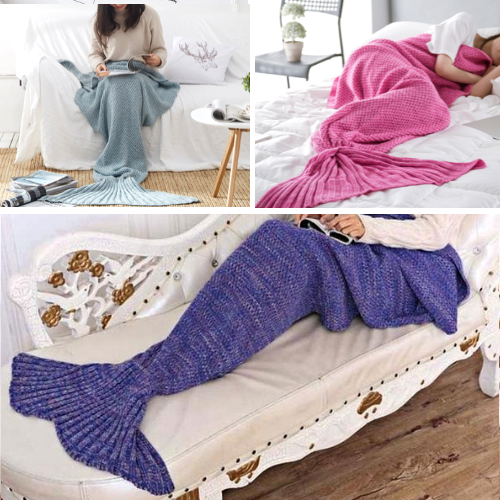 Mermaid Blanket - Mermaid Tail Blanket