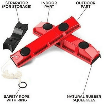 #1 Magnet Glass Window Cleaner - Best Way to Clean Outside Window