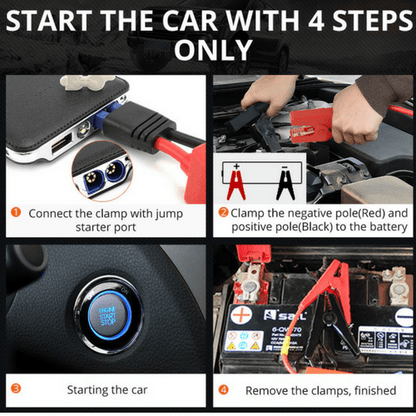 Mullti-Functional Jump Starter and Portable Power Bank