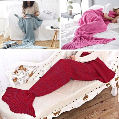 Mermaid Blanket - Mermaid Tail Blanket