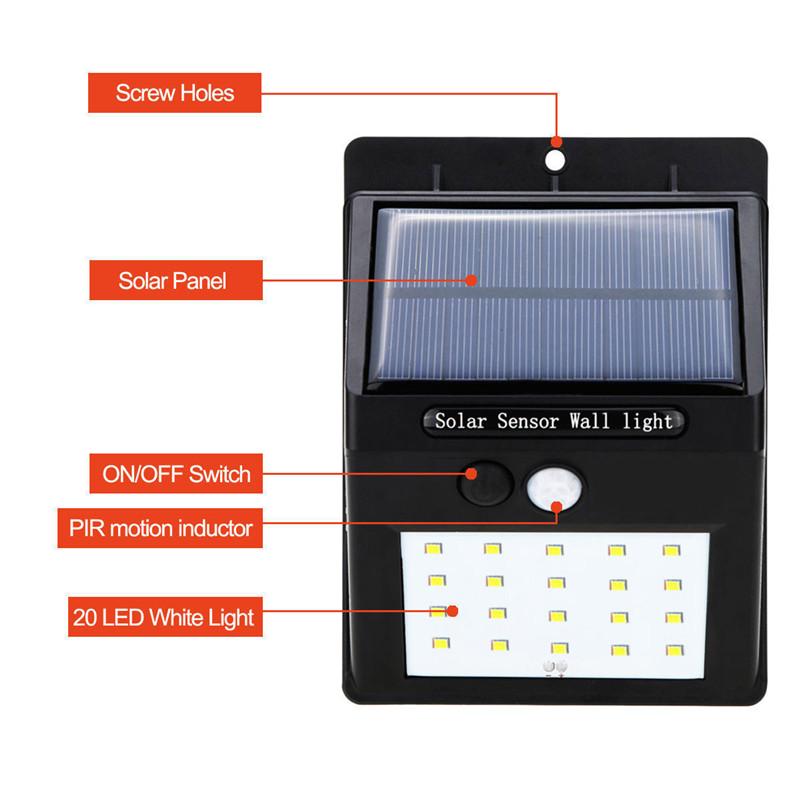 Waterproof LED Solar Lights